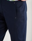 Ella J Roll-Up Pant, Navy product photo View 04 S
