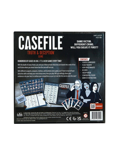 Games Casefile: Truth & Deception Game product photo View 03 L
