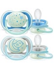 Avent Ultra Air Night Soother, 6-18m, 2-Pack, Assorted product photo View 03 S