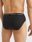 Tommy Hilfiger Brief, 3-Pack, Black, Grey & White product photo View 03 S