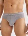 Tommy Hilfiger Brief, 3-Pack, Black, Grey & White product photo View 06 S
