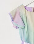 Mac & Ellie Formal Pleated A-Line Dress, Ombre product photo View 02 S