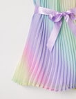 Mac & Ellie Formal Pleated A-Line Dress, Ombre product photo View 03 S