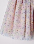 Mac & Ellie Tulle Floral Skirt, Dusky Pink product photo View 02 S