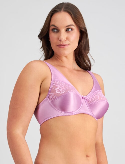Fayreform Classic Underwire Bra, Mulberry, B-C product photo View 03 L