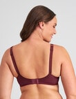 Fayreform Coral Underwire Bra, 2-Pack, Wine & White, C-G product photo View 06 S