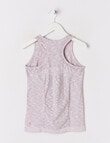 SUPERFIT GIRL Space Dye Seamfree Power Tank Top, Orchid product photo View 02 S