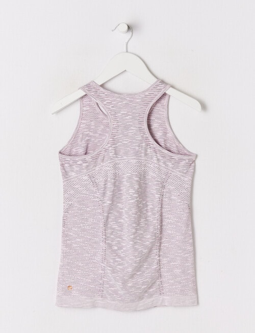 SUPERFIT GIRL Space Dye Seamfree Power Tank Top, Orchid product photo View 02 L