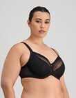 Fayreform Faithful Underwire Bra, Black, DD-J product photo View 03 S
