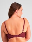 Fayreform Mysterious Wirefree Bra, Windsor Wine, D-F product photo View 02 S