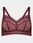 Fayreform Mysterious Wirefree Bra, Windsor Wine, D-F product photo View 04 S