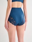 Lyric Dawn Lace Full Brief, Navy Teal, 14-26 product photo View 02 S