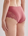 Lyric Chanice Lace Boyleg Brief, Rose Gold, 8-26 product photo View 02 S