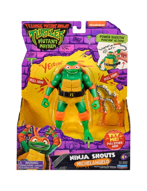 Teenage Mutant Ninja Turtles Deluxe Figures, Assorted product photo View 04 L