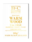 Banks & Co Warm Wood 3-in-1 Shampoo Bar, 100g product photo