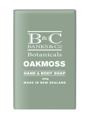 Banks & Co Oakmoss Luxury Soap Bar, 200g product photo