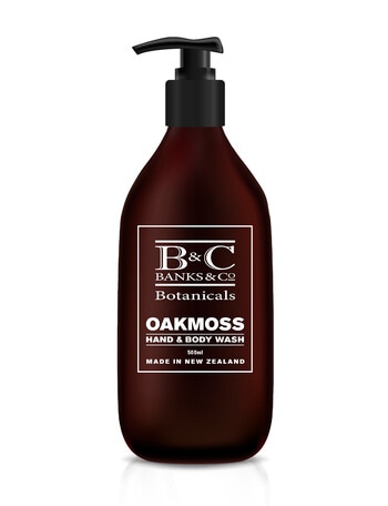 Banks & Co Oakmoss Luxury Hand & Body Wash, 500ml product photo