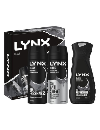 Lynx Lynx Black Trio Gift Set product photo