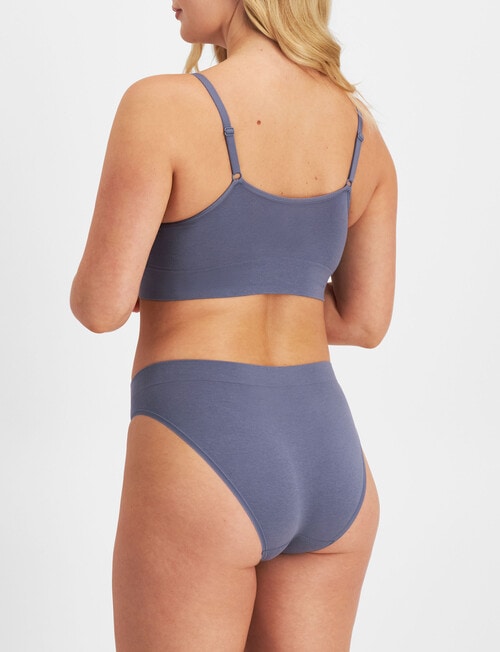 Jockey Woman Skimmies Bikini Brief, Powell Blue, 8-10, 18-20 product photo View 03 L