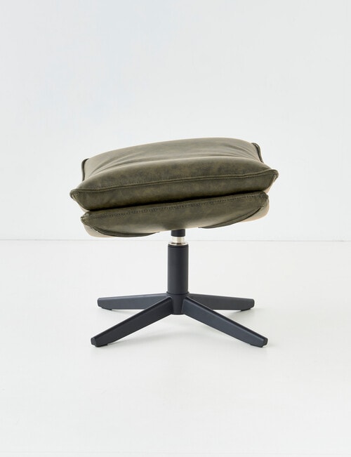 LUCA Kingston Leather Footstool product photo View 05 L