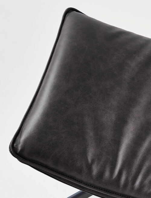 LUCA Furniture Kingston Leather Footstool product photo View 04 L