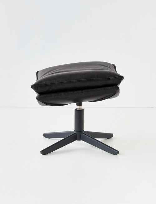 LUCA Furniture Kingston Leather Footstool product photo View 05 L