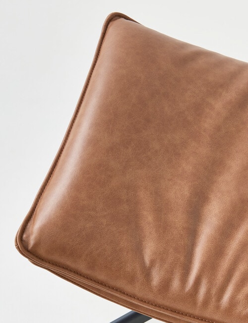 LUCA Furniture Kingston Leather Footstool product photo View 04 L