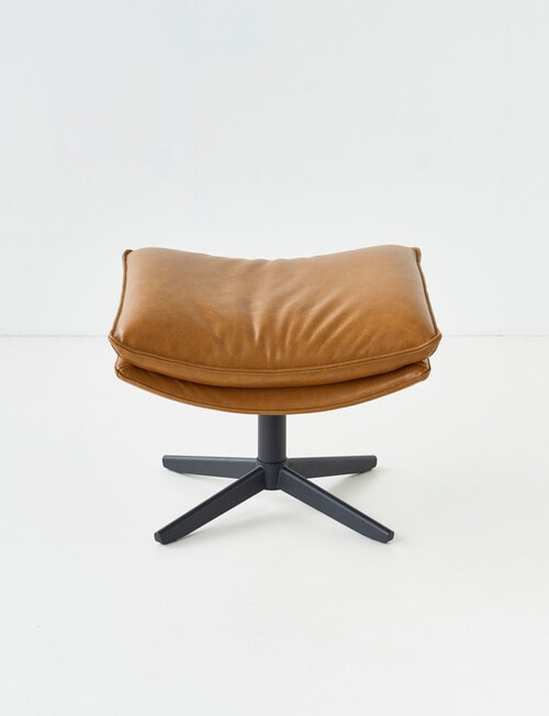 LUCA Kingston Leather Footstool product photo View 02 L