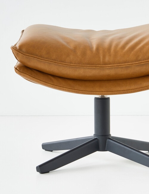 LUCA Kingston Leather Footstool product photo View 03 L