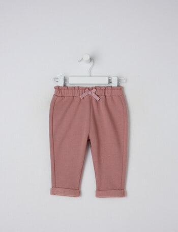 Teeny Weeny Tabitha Mouse Trackpant, Berry product photo