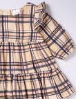 Teeny Weeny Cheese Cloth Check Dress & Bloomer Set, 2-Piece, Pink product photo View 03 S