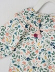 Teeny Weeny Floral Woven Shirt, White product photo View 02 S
