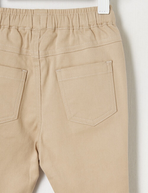 Teeny Weeny Woven Chino Pant, Stone product photo View 03 L