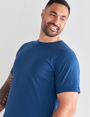Chisel Ultimate Crew Tee, Denim product photo
