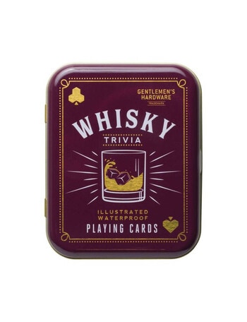 Gentlemen's Hardware Whisky Playing Cards product photo