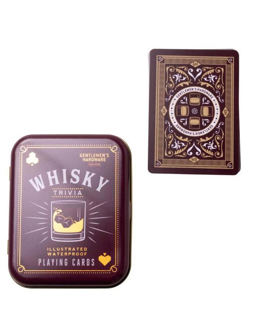Gentlemen's Hardware Whisky Playing Cards product photo View 02 L