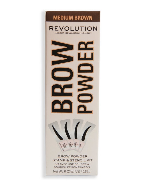 Makeup Revolution Brow Powder Stamp & Stencil Kit product photo