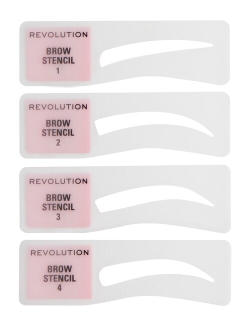 Makeup Revolution Brow Powder Stamp & Stencil Kit product photo View 04 L