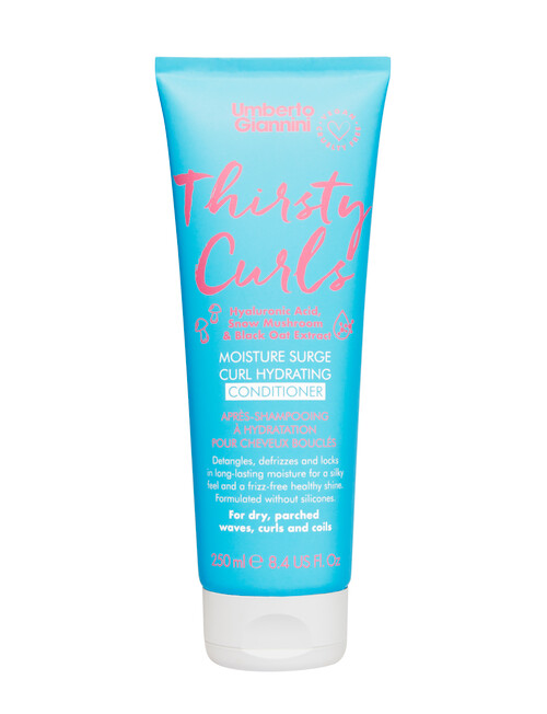 Umberto Giannini Thirsty Curls Hydrating Conditioner, 250ml product photo