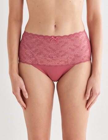 Lyric & Lace Top Full Brief, Rose Gold product photo