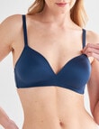 Lyric Wirefree Bra, Navy Teal, A-D product photo