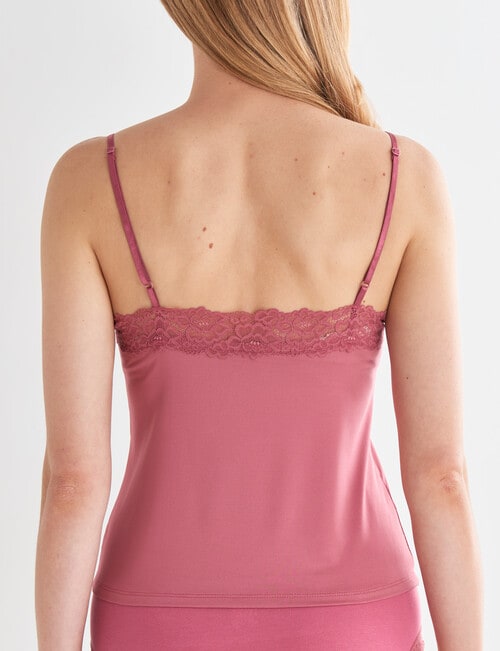 Lyric Chanice Lace Cami Top, Rose Gold, 8-20 product photo View 02 L
