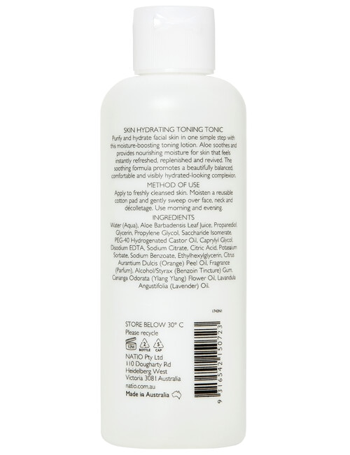 Natio Skin Hydrating Toning Tonic, 200ml product photo View 02 L