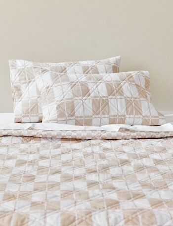 Haven Frank Standard Pillowcases, Natural product photo