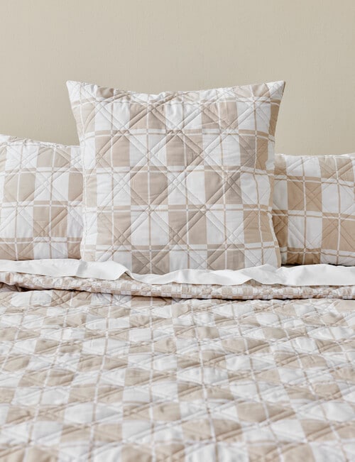 Haven Frank Euro Pillowcase, Natural product photo