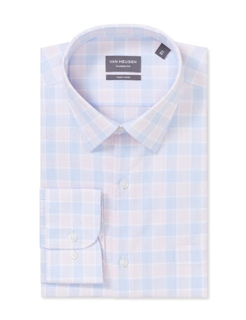 Van Heusen Multicolour Check Shirt, Pink & Blue product photo