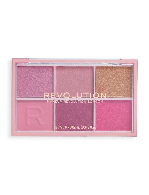 Makeup Revolution Mini Colour Reloaded Palette, Heartbreaker Pink product photo View 03 L