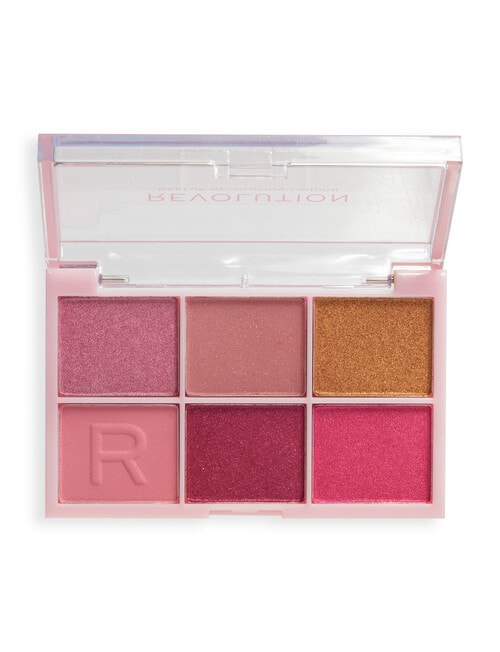 Makeup Revolution Mini Colour Reloaded Palette, Heartbreaker Pink product photo View 04 L