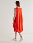 Jigsaw Solar Knit Dress, Orange product photo View 02 S