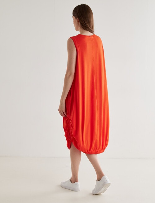 Jigsaw Solar Knit Dress, Orange product photo View 02 L